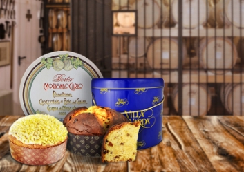 Weihnachtliche Panettoni, riesen Auswahl