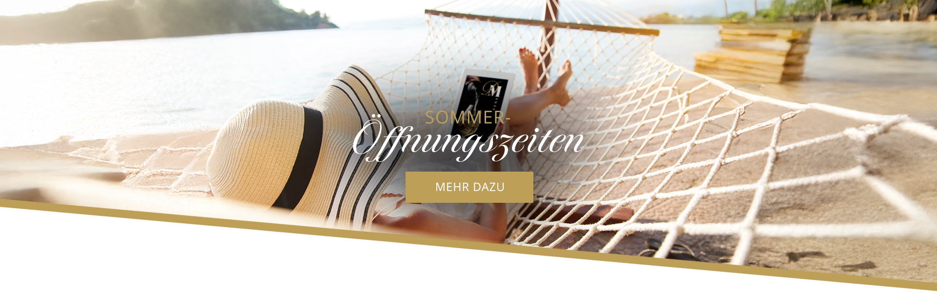 Sommer-Öffnungszeiten, angepasste Öffnungszeiten DM Vini Emmen