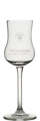 Grappa Glas Marzadro