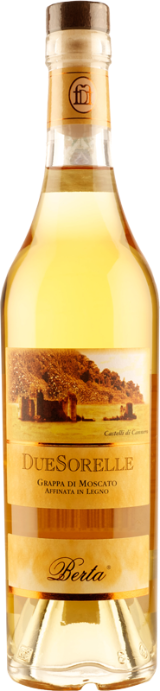 Grappa Due Sorelle Moscato d`Asti