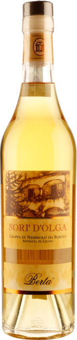 Grappa Sori` d`Olga Nebbiolo da Barolo Grappa Sori` d`Olga Nebbiolo da Barolo
