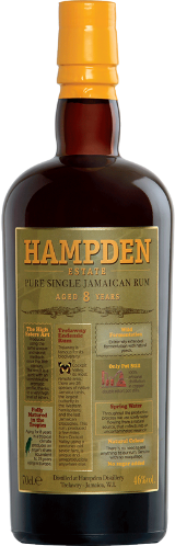 Rum Pure Single Jamaican 8 J