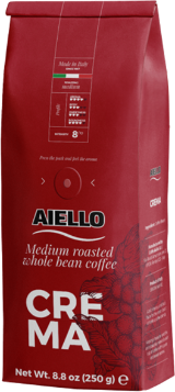 Aiello Caffè Bohnen CREMA 80% Arabica Aiello Caffè Bohnen CREMA 80% Arabica