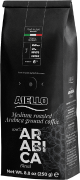 Aiello Caffè 100% ARABICA gemahlen Aiello Caffè 100% ARABICA gemahlen