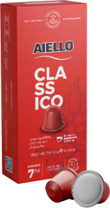 Aiello Caffè Kapsel CLASSICO 60% Ara. 10 Aiello Caffè Kapsel CLASSICO 60% Ara. 10