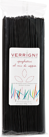 Spaghetto Semola al Nero di Seppia Spaghetto Semola al Nero di Seppia