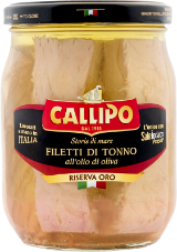 Filetti di Tonno Riserva Oro Olio Oliva Filetti di Tonno Riserva Oro Olio Oliva