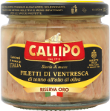 Filetti di Ventresca in Olio d`Oliva Filetti di Ventresca in Olio d`Oliva
