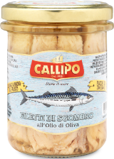 Filetti di Sgombro in olio di oliva Filetti di Sgombro in olio di oliva