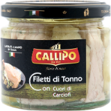 Filetti di Tonno con Cuori di Carciofi Filetti di Tonno con Cuori di Carciofi