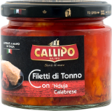Filetti di Tonno con 'Nduja Calabrese Filetti di Tonno con 'Nduja Calabrese