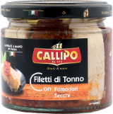 Filetti di Tonno con Pomodori Secchi Filetti di Tonno con Pomodori Secchi