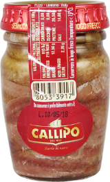 Filetti di Alici in Olio con Peperoncino