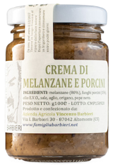 Crema Melanzane/Porcini Vasi 100 g Crema Melanzane/Porcini Vasi 100 g