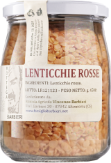 Lenticchie Rosse Vasi 450 g