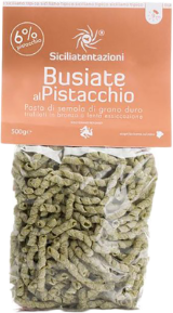 Busiate Trapanesi al Pistacchio