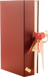 2er Schatulle Bordeaux / Cream 2er Schatulle Bordeaux / Cream