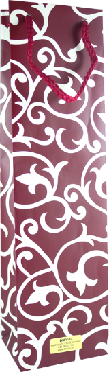 1er Papiertüte Ornamente Bordeaux Crema 1er Papiertüte Ornamente Bordeaux Crema