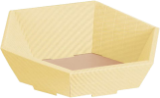Geschenkskorb 6-eckig Crema Gross Geschenkskorb 6-eckig Crema Gross