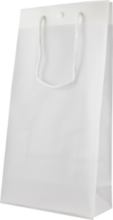 2er Tüte Tragetasche Milchig Neutral 2er Tüte Tragetasche Milchig Neutral