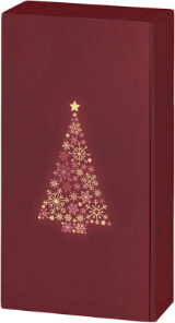 2er Geschenkskarton Christbaum Bordeaux 2er Geschenkskarton Christbaum Bordeaux