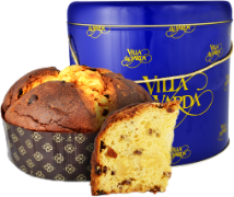 Panettone farcito con Grappa Riserva Tri Panettone farcito con Grappa Riserva Tri