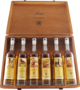 Grappa 6er Holzkiste  Klein 120 cl