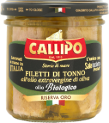 Filetti di Tonno R. Oro Olio Ex. V. Bio