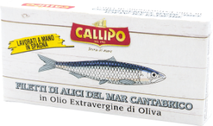 Filetti di Alici del Mar Cantabrico Olio