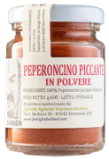Peperoncino in Polvere Piccante Vasi 50 